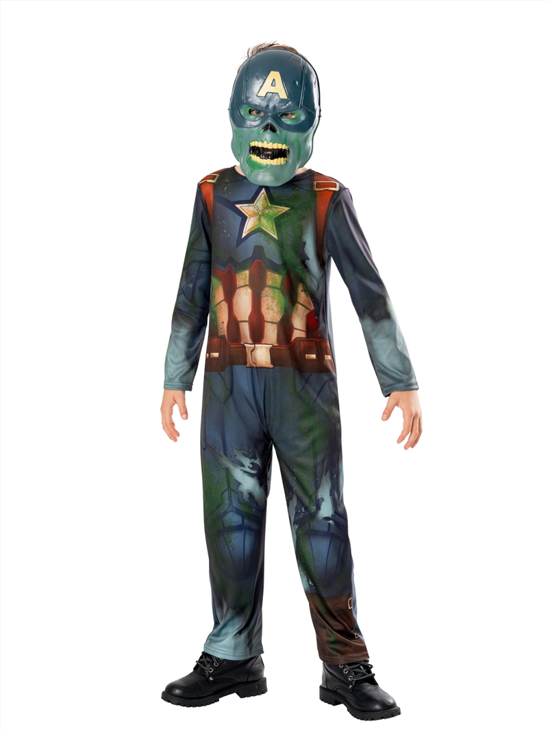 Captain America What If?  Zombie Costume- Size 5-6/Product Detail/Costumes