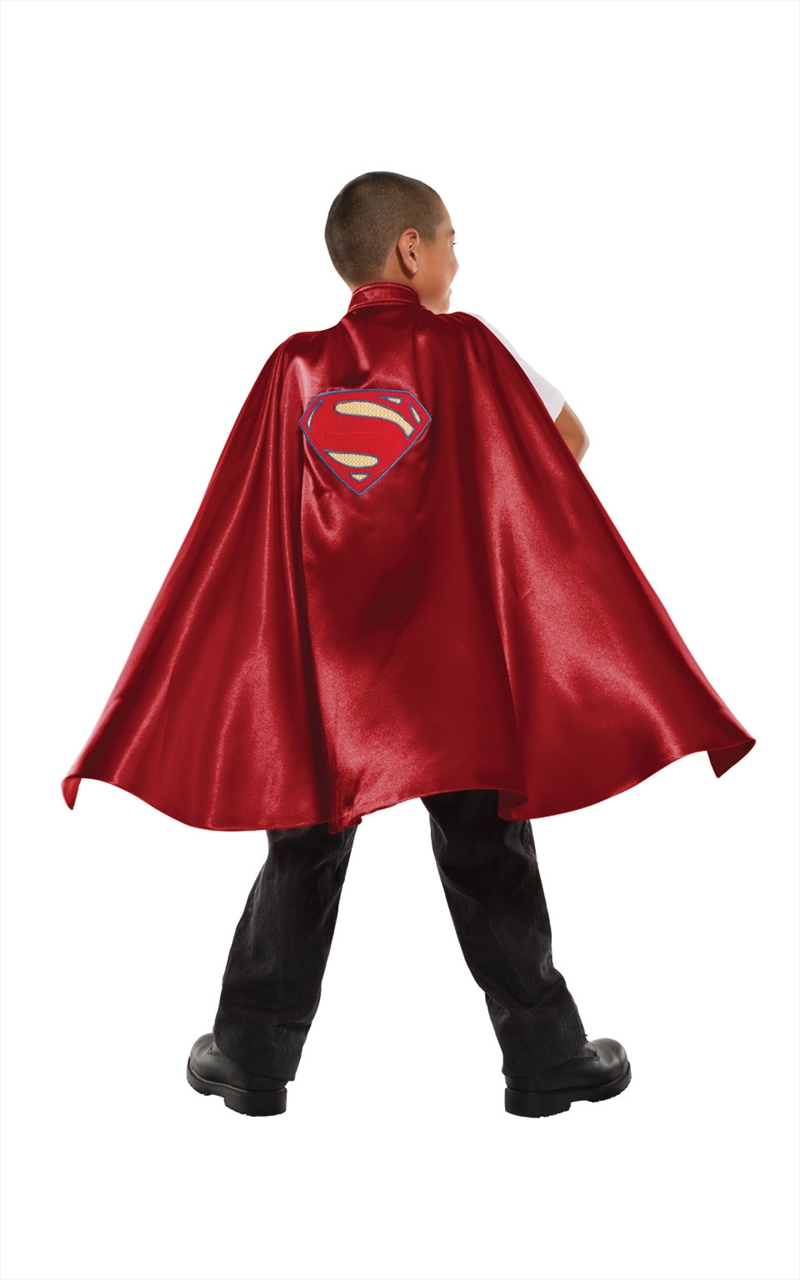 Superman Deluxe Cape - Size 6+/Product Detail/Costumes