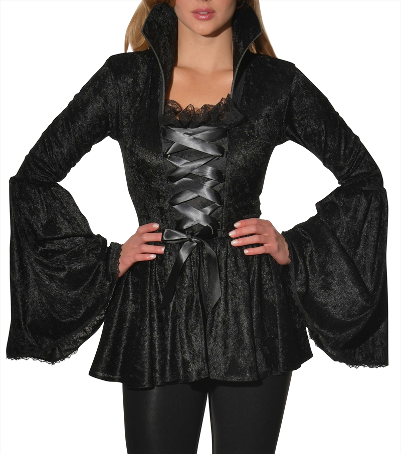 Soul Crushed Velvet Top - Size Std/Product Detail/Costumes